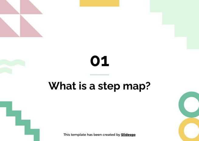 학생용 단계별 지도 프레젠테이션 템플릿