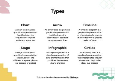 학생용 단계별 지도 프레젠테이션 템플릿