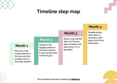 학생용 단계별 지도 프레젠테이션 템플릿