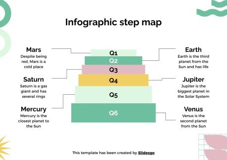 학생용 단계별 지도 프레젠테이션 템플릿