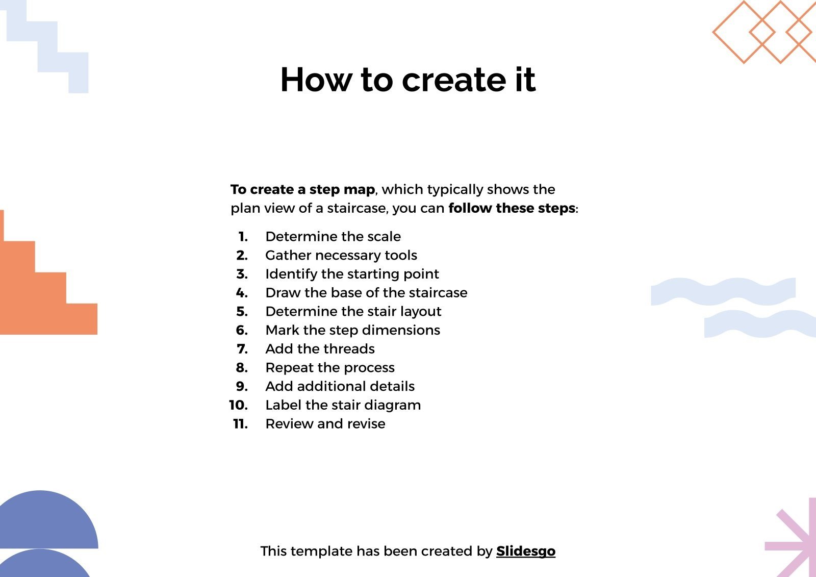Step Map for Students | Google Slides & PowerPoint