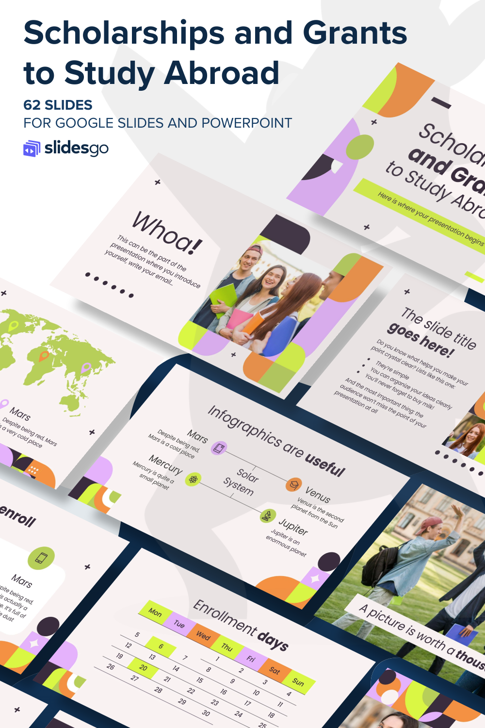 Scholarships and Grants to Study Abroad | Google Slides