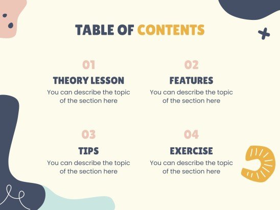 Atelier sur la pensée positive Modèles de présentation