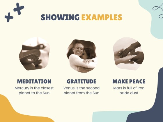 Atelier sur la pensée positive Modèles de présentation