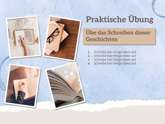 Novel Writing Workshop presentation template 