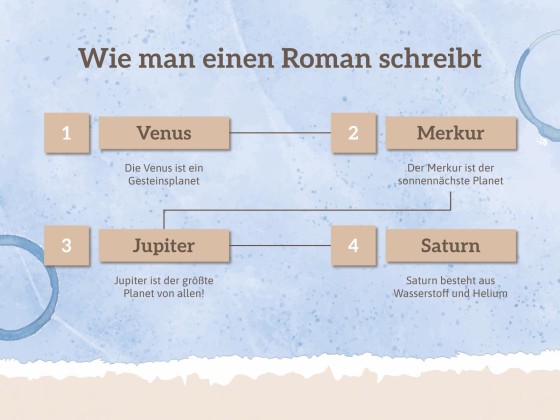 Novel Writing Workshop presentation template 
