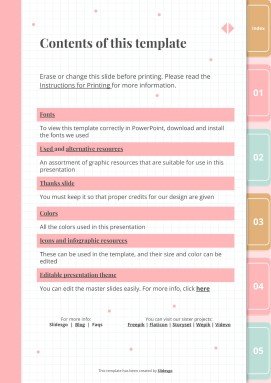 Artizo Digital Notebook presentation template 