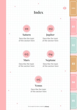 Artizo Digital Notebook presentation template 