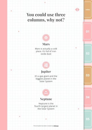 Artizo Digital Notebook presentation template 