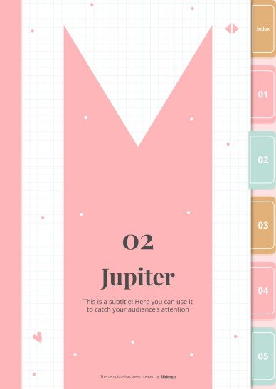 Artizo Digital Notebook presentation template 