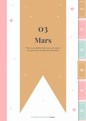 Artizo Digital Notebook presentation template 