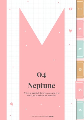 Artizo Digital Notebook presentation template 