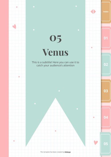 Artizo Digital Notebook presentation template 