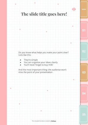 Artizo Digital Notebook presentation template 