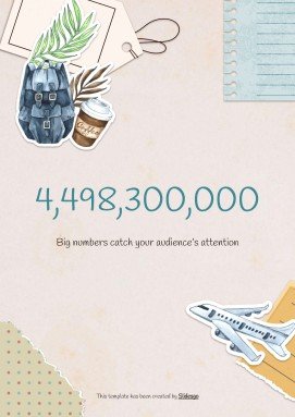 Modelo de apresentação Álbum de recortes cor creme: Planejamento de viagem à Coreia do Sul