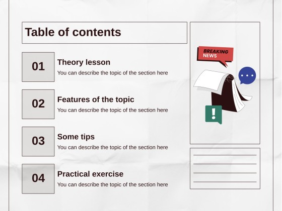 Writing a News Article Workshop presentation template 