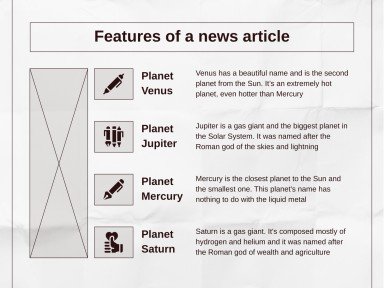 Writing a News Article Workshop presentation template 