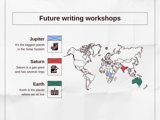 Writing a News Article Workshop presentation template 