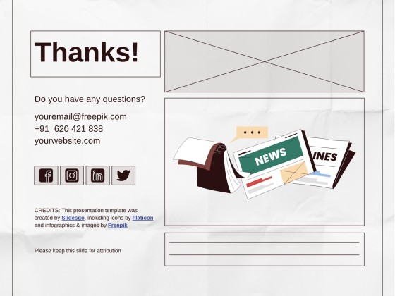 Writing a News Article Workshop presentation template 