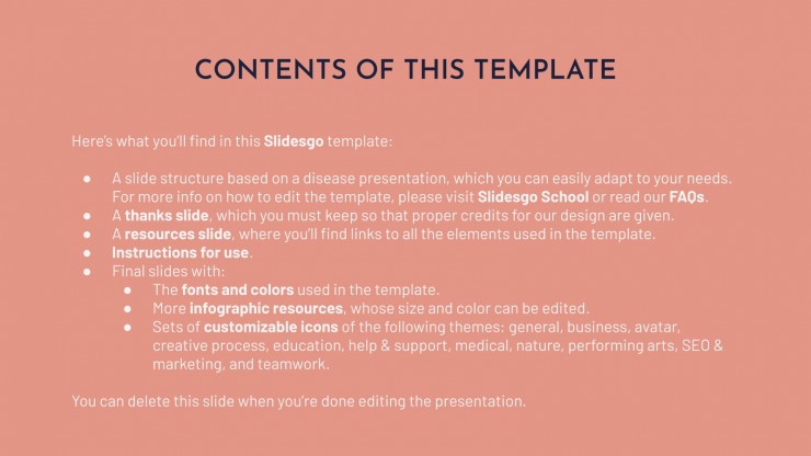 Cancer Disease presentation template