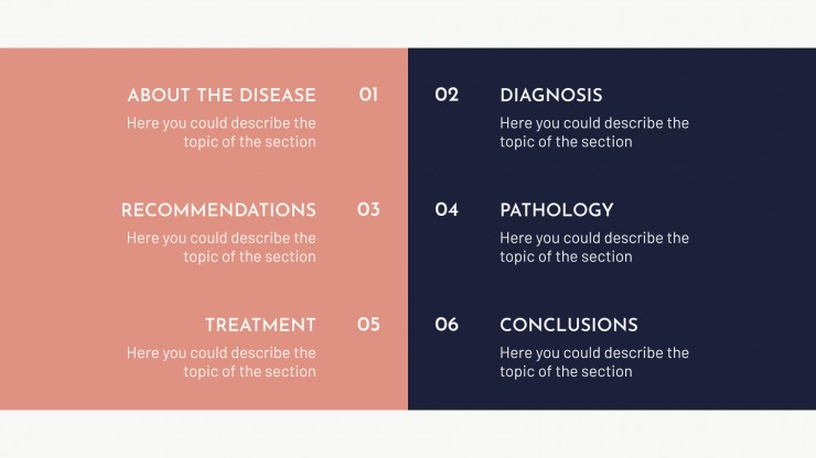 Cancer Disease presentation template