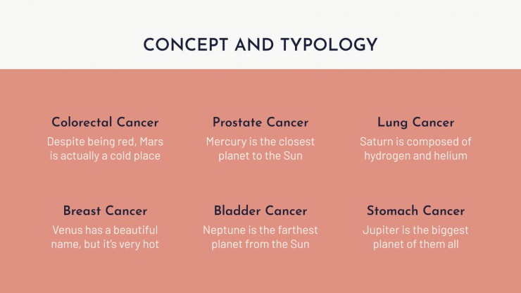 Cancer Disease presentation template