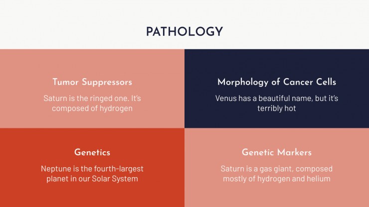 Cancer Disease presentation template