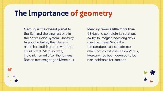 Geometry and Shapes - Math - 1st Grade | Google Slides
