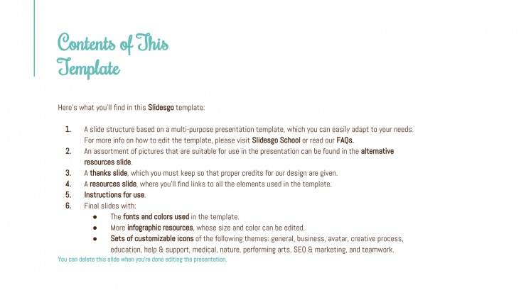 Hot Coffee Shop presentation template