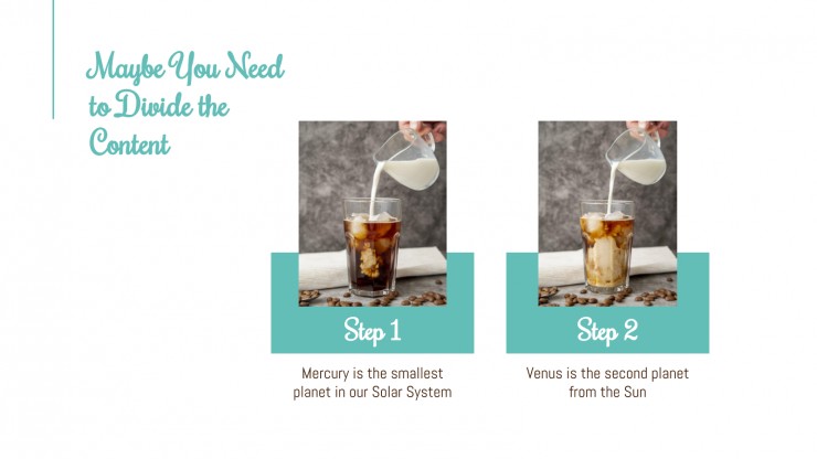 Hot Coffee Shop presentation template