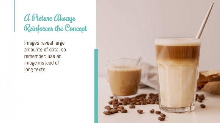 Hot Coffee Shop presentation template