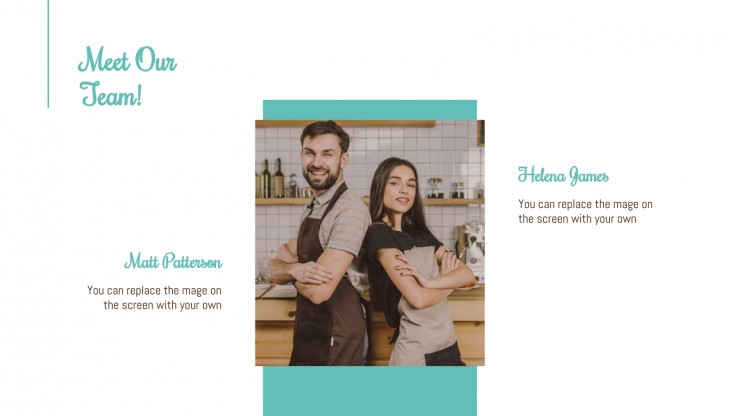 Hot Coffee Shop presentation template