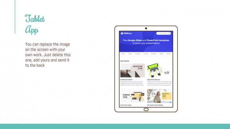 Hot Coffee Shop presentation template