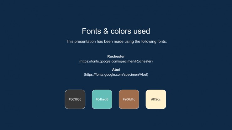 Hot Coffee Shop presentation template