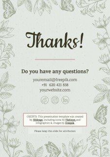 Plantilla de presentación Tarjetas de invitaciones de cumpleaños estilo cottagecore