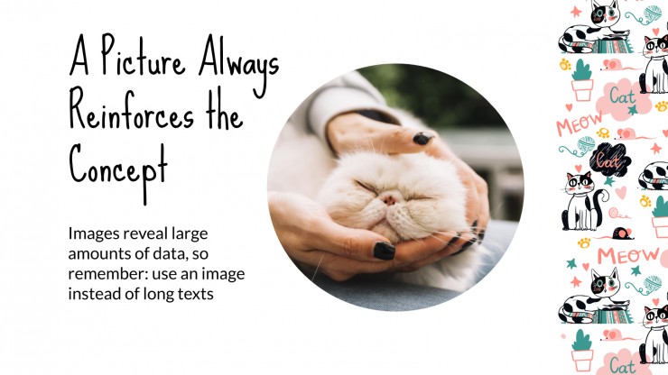 Doodle Cats Marketing Plan presentation template