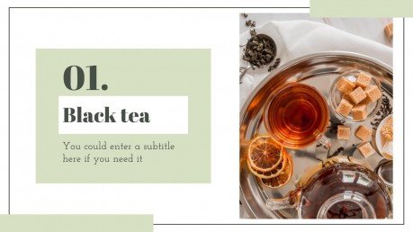 International Tea Day! presentation template 