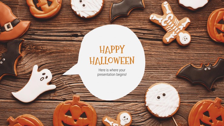 Happy Halloween presentation template