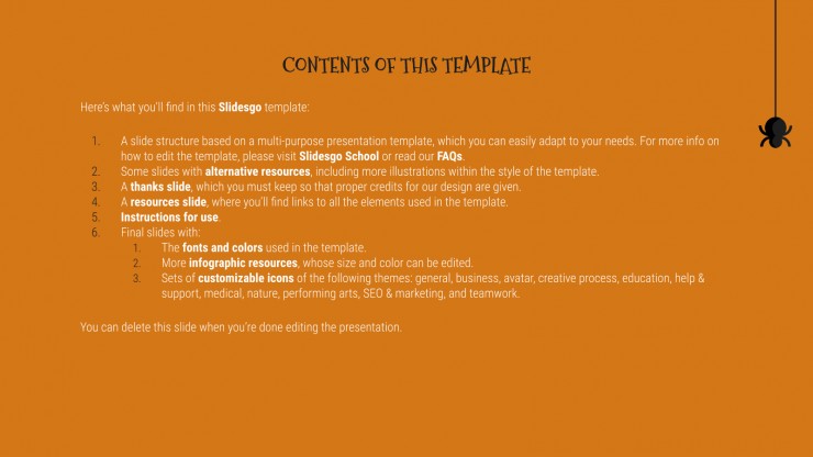 Happy Halloween presentation template