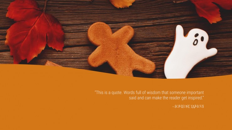 Happy Halloween presentation template