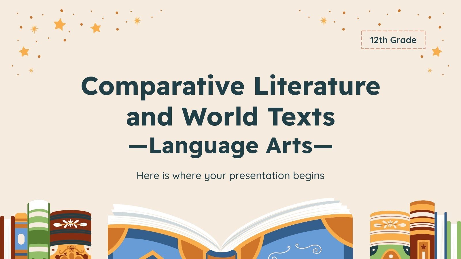 Comparative Literature and World Texts - 12th Grade