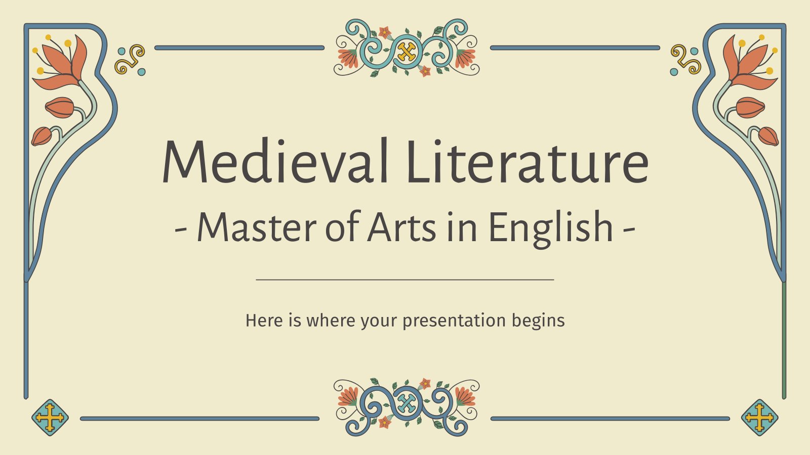 Medieval Themed Templates For Google Slides And PowerPoint