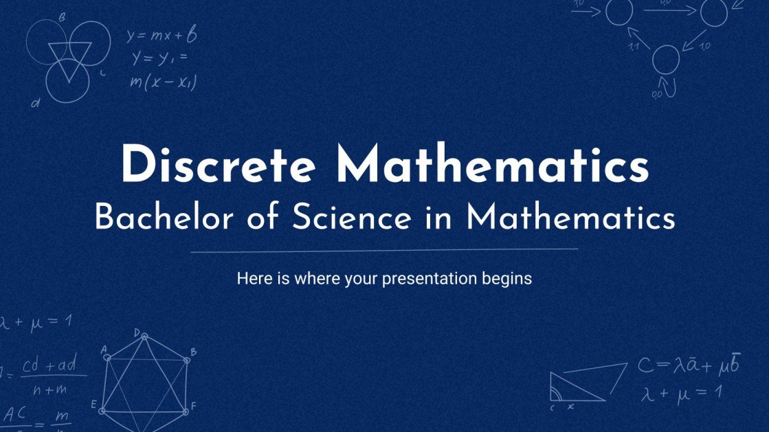 Discrete Mathematics | Google Slides & PowerPoint template