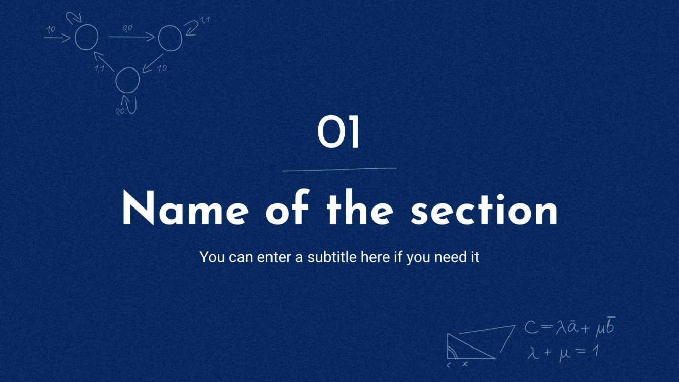 Discrete Mathematics | Google Slides & PowerPoint template