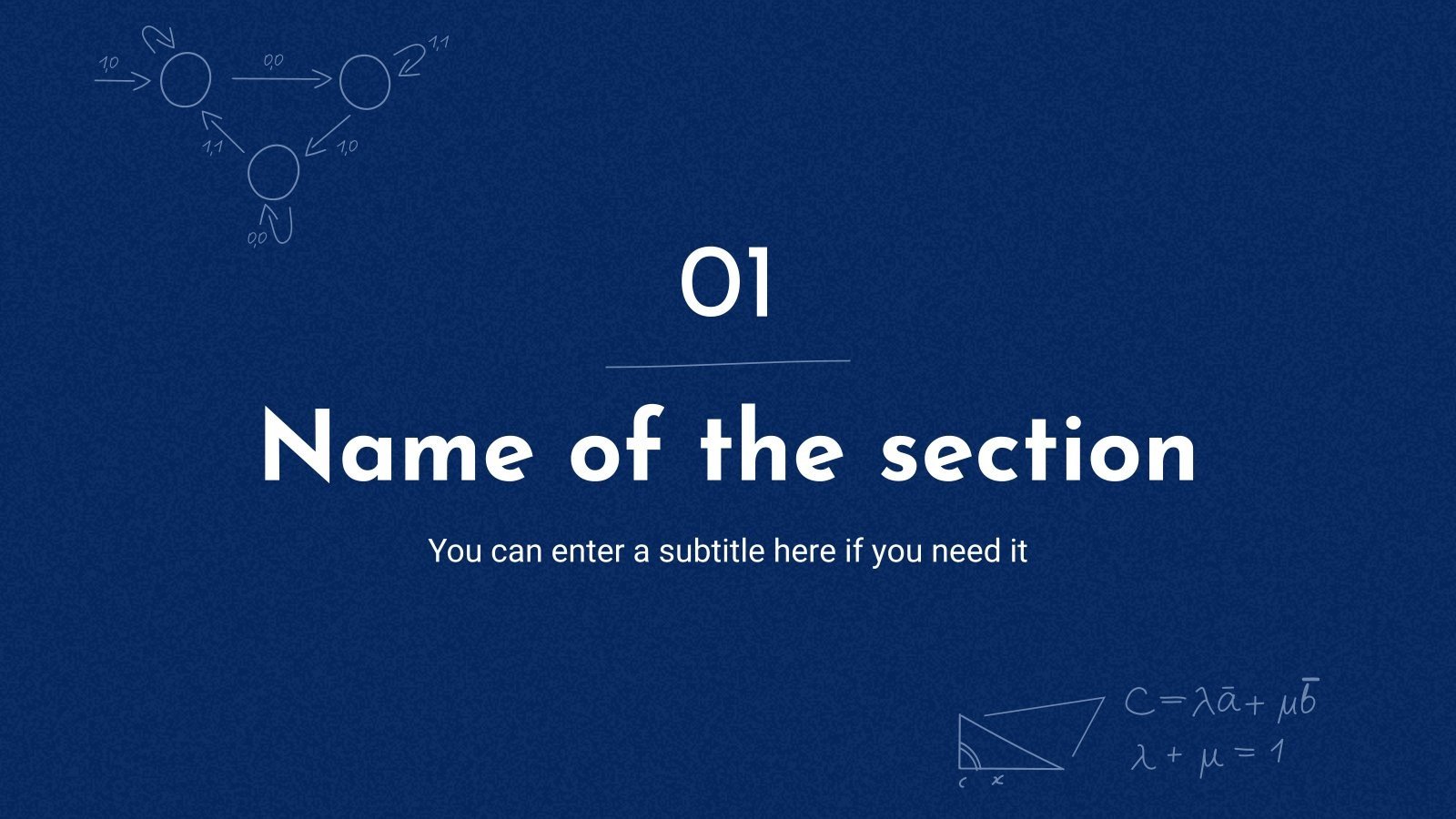 Discrete Mathematics | Google Slides & PowerPoint template