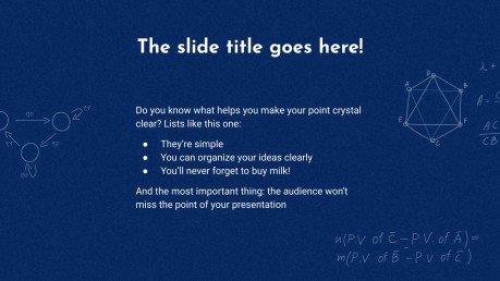 Discrete Mathematics | Google Slides & PowerPoint template