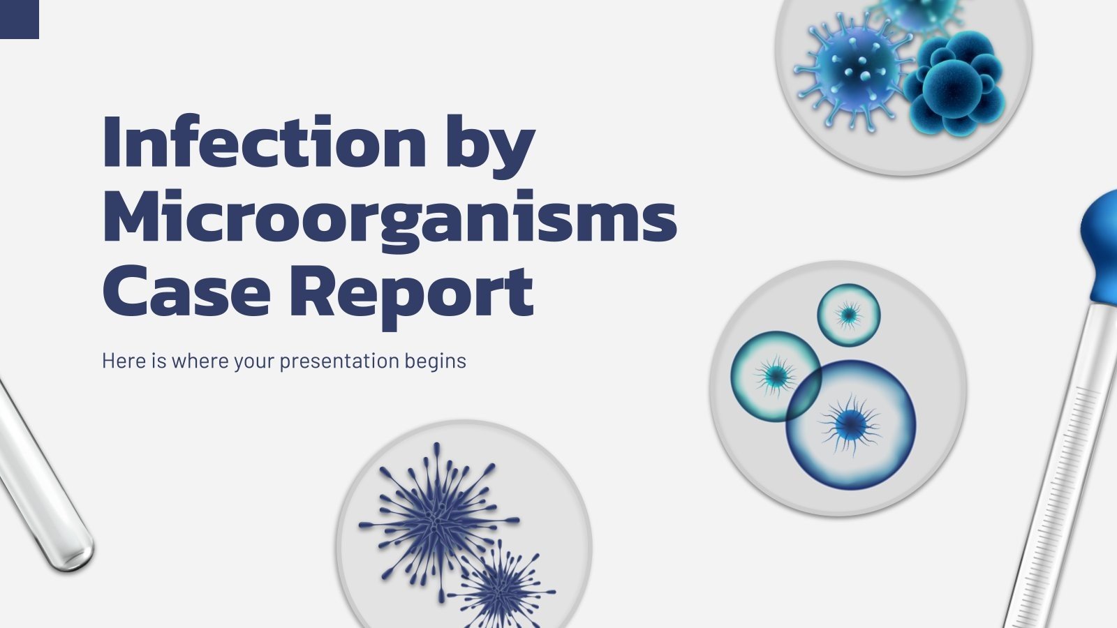 Infection by Microorganisms Case Report presentation template 