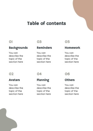 학생들을 위한 우아한 교육 팩 프레젠테이션 템플릿