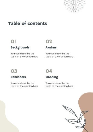 학생들을 위한 우아한 교육 팩 프레젠테이션 템플릿