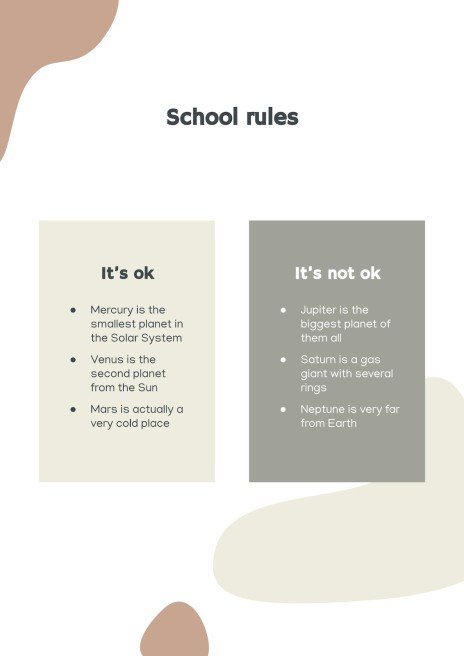 학생들을 위한 우아한 교육 팩 프레젠테이션 템플릿